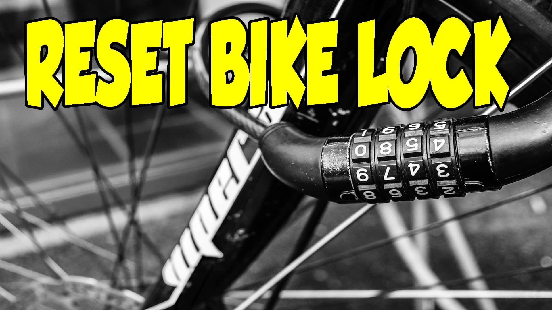 How To Reset A Bike Lock With Letters Chooserly