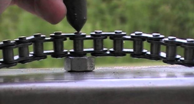 shorten a bike chain without a chain tool